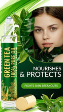 Load image into Gallery viewer, Botanical Green Lab 100% Green Tea Oil Essential Repair for Acne, Reduce Redness, Swelling & Skin Irritation, Mosquito Bites | Organic, Pure, Natural Skincare & Aromatherapy (0.33 fl oz/10 ml).