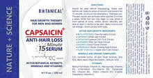 Load image into Gallery viewer, BOTANICAL HAIR GROWTH LAB CAPSAICIN FOR HAIR GROWTH AND HAIR LOSS PREVENTION.