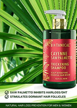 Load image into Gallery viewer, Hair Growth Stimulating Treatment Thickening Shampoo for Hair Loss DHT Blocker For Hair Thinning Prevention for Men and Women.