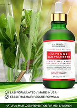 Load image into Gallery viewer, Botanical Hair Growth Lab - Anti-Hair Loss Scalp Treatment for Hair Growth and Hair Thinning Prevention - Essential Hair Rescue - Hair Loss Prevention for Men and Women.