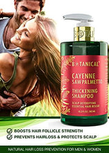 Load image into Gallery viewer, Hair Growth Stimulating Treatment Thickening Shampoo for Hair Loss DHT Blocker For Hair Thinning Prevention for Men and Women.