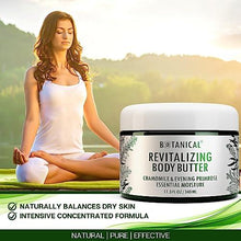 Load image into Gallery viewer, Botanical Revitalizing Body Butter | Evening Primrose & Chamomile Essential Oil | Velvet Nourishing Body Butter | Organic, Pure, Natural Skincare (11.5fl oz | 340 ml).