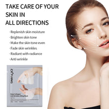 Load image into Gallery viewer, Deep Collagen Anti Wrinkle Lifting Face Mask - Collagen Overnight Face Mask, Bio-Collagen Real Deep Mask, Hydrating Overnight Collagen Face Mask for Lifting, Firming and Moisturizing (5pcs/1 Box).