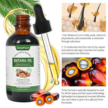 Load image into Gallery viewer, Batana Oil for Hair Growth - 100% Pure & Natural Batana Oil from Honduras - Enhances Hair & Skin Radiance, Stimulates Hair Growth, Anti Hair Loss, Repairs Damaged Hair, Moisturize Hair & Scalp 2 Fl Oz.