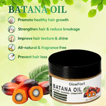Load image into Gallery viewer, Raw Batana Oil for Hair Growth - 100% Natural & Organic Unrefined, Dr. Sebi Hair Growth Oil Sourced from Honduras - Prevents Hair Loss, Restores Damaged Hair and Scalp, Moisturizes Scalp 4 Fl Oz.