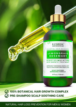 Load image into Gallery viewer, Botanical Hair Growth Lab - Anti-Hair Loss Scalp Treatment for Hair Growth and Hair Thinning Prevention - Essential Hair Rescue - Hair Loss Prevention for Men and Women
