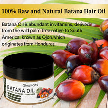 Load image into Gallery viewer, Raw Batana Oil for Hair Growth - 100% Natural & Organic Unrefined, Dr. Sebi Hair Growth Oil Sourced from Honduras - Prevents Hair Loss, Restores Damaged Hair and Scalp, Moisturizes Scalp 4 Fl Oz.