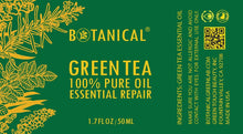 Load image into Gallery viewer, Botanical Green Lab 100% Green Tea Oil Essential Repair for Acne, Reduce Redness, Swelling & Skin Irritation, Mosquito Bites | Organic, Pure, Natural Skincare & Aromatherapy (0.33 fl oz/10 ml).