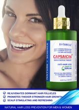 Load image into Gallery viewer, BOTANICAL HAIR GROWTH LAB CAPSAICIN FOR HAIR GROWTH AND HAIR LOSS PREVENTION.