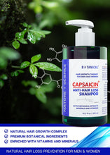 Load image into Gallery viewer, Botanical Hair Growth Complex - Capsaicin Anti-Hair Loss Therapy for Men and Women, Hair Thickening Shampoo for Thinning Prevention - 10.2 Fl Ounce.