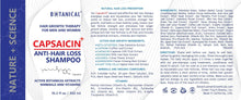 Load image into Gallery viewer, Botanical Hair Growth Complex - Capsaicin Anti-Hair Loss Therapy for Men and Women, Hair Thickening Shampoo for Thinning Prevention - 10.2 Fl Ounce.