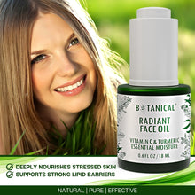 Load image into Gallery viewer, Essential Moisture Botanical Organic Face Oil Serum.