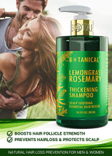 Load image into Gallery viewer, Hair Growth Stimulating Treatment Thickening Shampoo for Hair Loss DHT Blocker For Hair Thinning Prevention for Men and Women