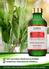 Load image into Gallery viewer, Botanical Hair Growth Lab - Anti-Hair Loss Scalp Treatment for Hair Growth and Hair Thinning Prevention - Essential Hair Rescue - Hair Loss Prevention for Men and Women