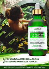 Load image into Gallery viewer, Botanical Hair Growth Lab - Anti-Hair Loss Scalp Treatment for Hair Growth and Hair Thinning Prevention - Essential Hair Rescue - Hair Loss Prevention for Men and Women