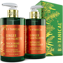 Load image into Gallery viewer, Hair Growth Shampoo and Conditioner for Hair Loss DHT Blocker For Hair Thinning Prevention for Men and Women.