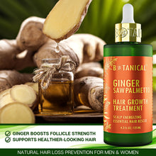 Load image into Gallery viewer, Ginger &amp; Saw Palmetto Hair Growth Treatment Pre-Shampoo - Scalp Energizing - 4.2 Fl Oz
