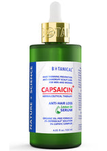 Load image into Gallery viewer, BOTANICAL HAIR GROWTH LAB CAPSAICIN FOR HAIR GROWTH AND HAIR LOSS PREVENTION.
