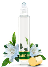 Load image into Gallery viewer, BOTANICAL HAIR GROWTH LAB Fragrant Oil Perfume Body Oil Rose Gardeina Jasmine.
