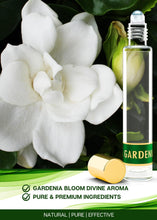 Load image into Gallery viewer, BOTANICAL HAIR GROWTH LAB Fragrant Oil Perfume Body Oil Rose Gardeina Jasmine.
