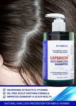 Load image into Gallery viewer, Botanical Hair Growth Complex - Capsaicin Anti-Hair Loss Therapy for Men and Women, Hair Thickening Shampoo for Thinning Prevention - 10.2 Fl Ounce.
