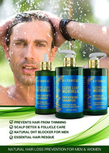 Load image into Gallery viewer, Hair Growth Stimulating Treatment Thickening Shampoo and Conditioner for Hair Loss DHT Blocker For Hair Thinning Prevention for Men and Women
