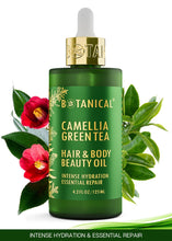 Load image into Gallery viewer, Botanical Nourishing Oil for Body &amp; Hair | Camellia &amp; Green Tea | Organic, Pure, Natural Skincare (4.2 fl oz | 125 ml).
