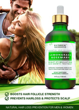 Load image into Gallery viewer, Botanical Hair Growth Lab - Anti-Hair Loss Scalp Treatment for Hair Growth and Hair Thinning Prevention - Essential Hair Rescue - Hair Loss Prevention for Men and Women
