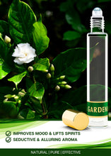 Load image into Gallery viewer, BOTANICAL HAIR GROWTH LAB Fragrant Oil Perfume Body Oil Rose Gardeina Jasmine.
