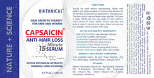 Load image into Gallery viewer, Botanical Hair Growth Therapy For Men and Women - Capsaicin Anti Hair Loss Anti-Hair Loss Pre-Shampoo Scalp Treatment, Shampoo and Conditioner for Hair Thinning Prevention and Natural Hair Growth.
