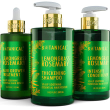 Load image into Gallery viewer, Hair Growth Stimulating Treatment Thickening Shampoo and Conditioner for Hair Loss DHT Blocker For Hair Thinning Prevention for Men and Women.

