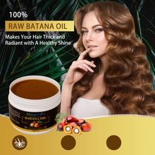 Load image into Gallery viewer, Batana Oil for Hair Growth - Prevents Hair Loss, Restores Damaged Hair and Scalp, Moisturizes Scalp 4.16 fl oz - 100% Natural &amp; Organic Unrefined, Dr. Sebi Batana Hair Growth Oil for Men &amp; Women
