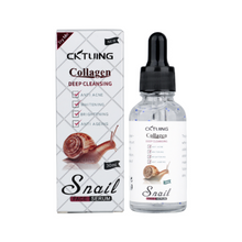 Load image into Gallery viewer, Collagen &amp; Snail Deep Cleansing Serum – Hydrating, Anti Acne, Pore Refining &amp; Anti-Aging Formula – 30ml
