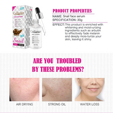 Load image into Gallery viewer, Collagen &amp; Snail Deep Cleansing Serum – Hydrating, Anti Acne, Pore Refining &amp; Anti-Aging Formula – 30ml
