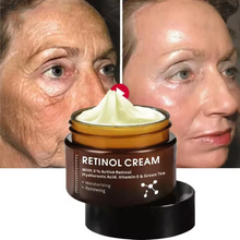 Load image into Gallery viewer, Retinol Cream for Face – Anti-Aging, Wrinkle Reduction, Moisturizing &amp; Brightening with 3% Active Retinol, Hyaluronic Acid, Vitamin E &amp; Green Tea – 1.70 fl oz
