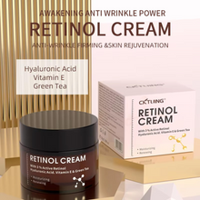 Load image into Gallery viewer, Retinol Cream for Face – Anti-Aging, Wrinkle Reduction, Moisturizing &amp; Brightening with 3% Active Retinol, Hyaluronic Acid, Vitamin E &amp; Green Tea – 1.70 fl oz
