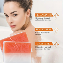 Load image into Gallery viewer, CKTUING Turmeric Soap – Natural Brightening &amp; Cleansing Bar for Face &amp; Body – Gentle Herbal Formula for All Skin Types – Hydrating, Exfoliating, &amp; Soothing – Suitable for Men, Women, Kids, and Seniors
