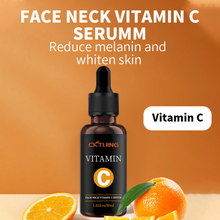 Load image into Gallery viewer, CKTUING Vitamin C Serum for Face &amp; Neck – Brightening &amp; Anti-Aging Serum for Dark Spots, Freckles, Wrinkles, Fine Lines – Hydrating Skin Care, 30ml
