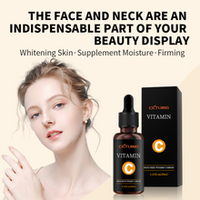 Load image into Gallery viewer, CKTUING Vitamin C Serum for Face &amp; Neck – Brightening &amp; Anti-Aging Serum for Dark Spots, Freckles, Wrinkles, Fine Lines – Hydrating Skin Care, 30ml
