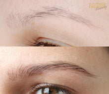 Load image into Gallery viewer, LUXE BEAUTY BROWS™ Advanced Formula Treats Thinning Over-Plucked Eyebrows
